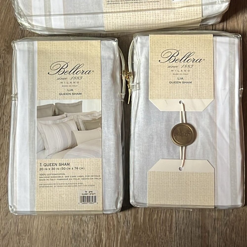 Set 5pc : King Duvet + 4 Queen Shams +2 Calvin Klein Queen PillowCases (N-18) - Picture 4 of 14